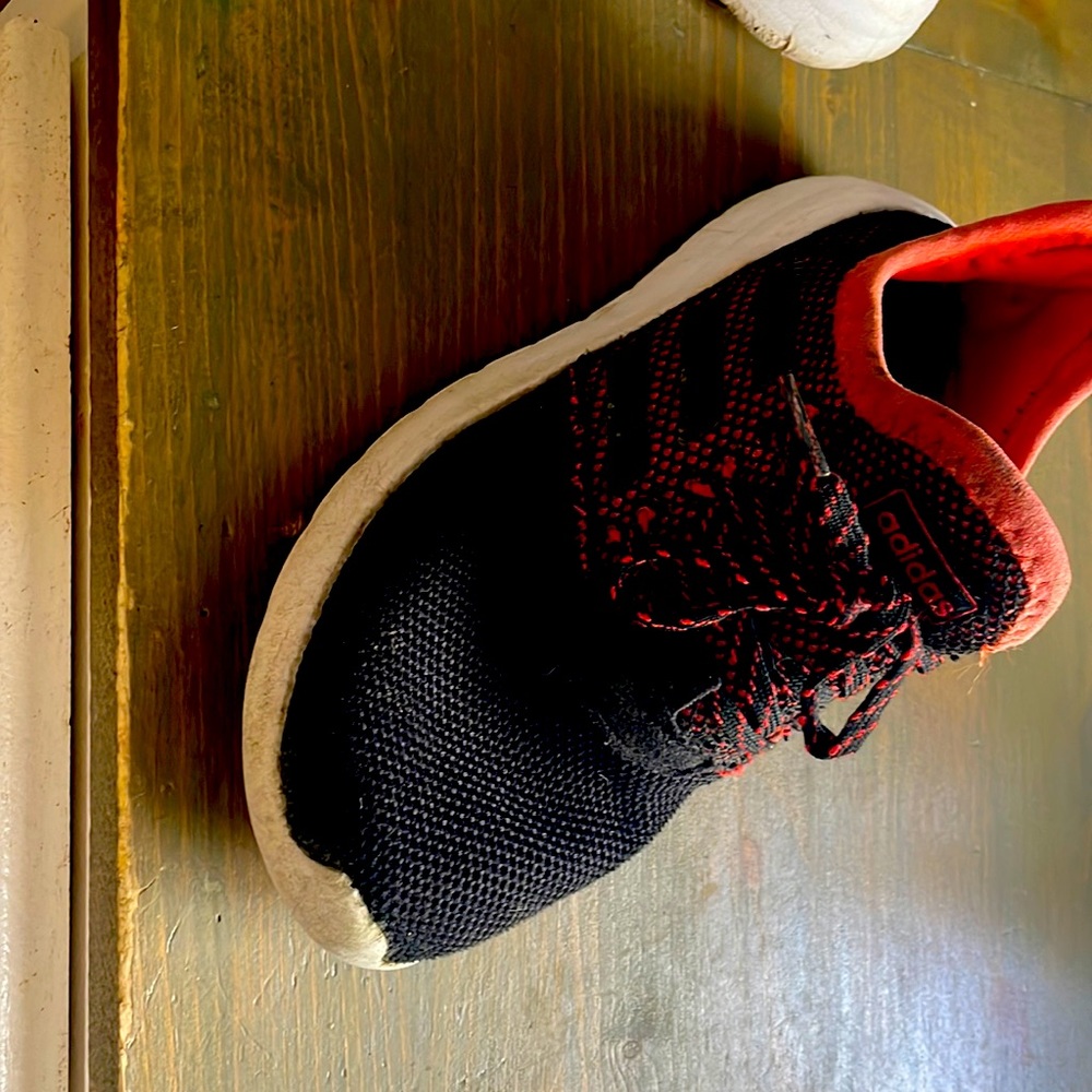 Kids Adidas shoes wore few times. Outgrew them